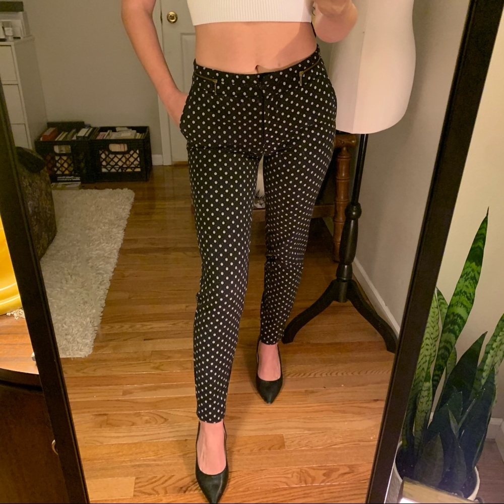H&M High Rise Print Pants - Picture 5 of 6